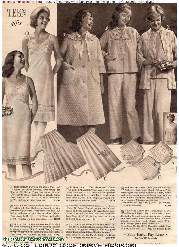 1960 Montgomery Ward Christmas Book, Page 178