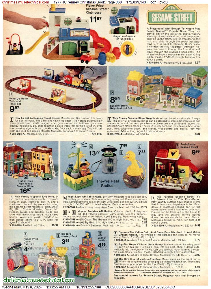 1977 JCPenney Christmas Book, Page 360