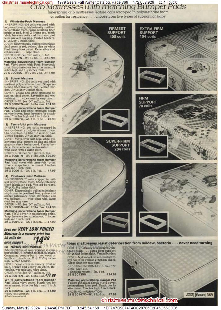 1979 Sears Fall Winter Catalog, Page 369