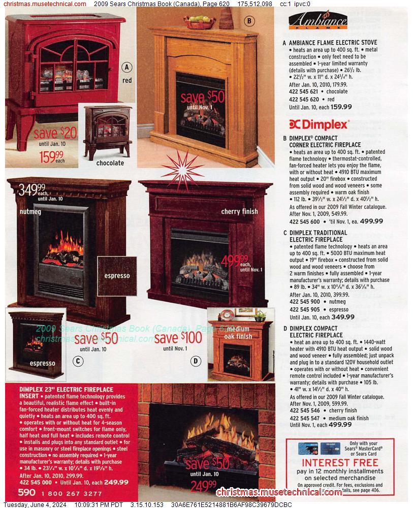 2009 Sears Christmas Book (Canada), Page 620