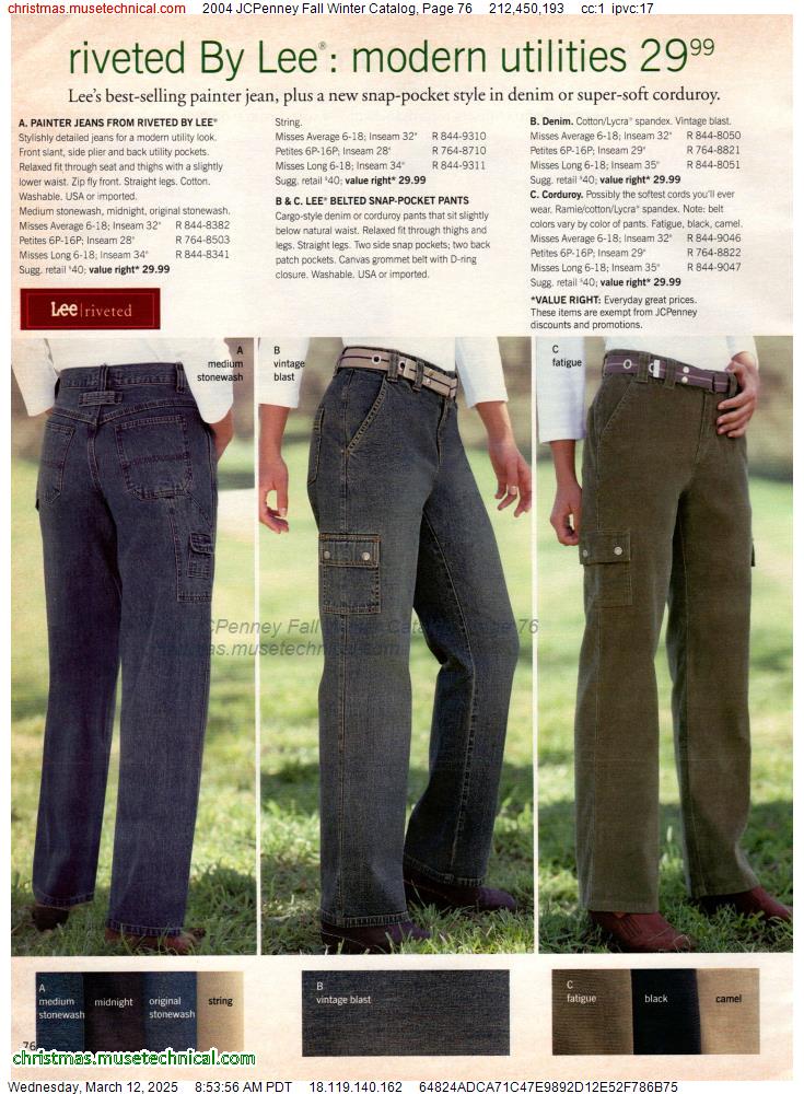 2004 JCPenney Fall Winter Catalog, Page 76