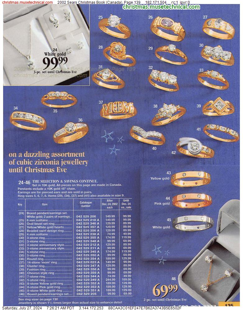 2002 Sears Christmas Book (Canada), Page 139