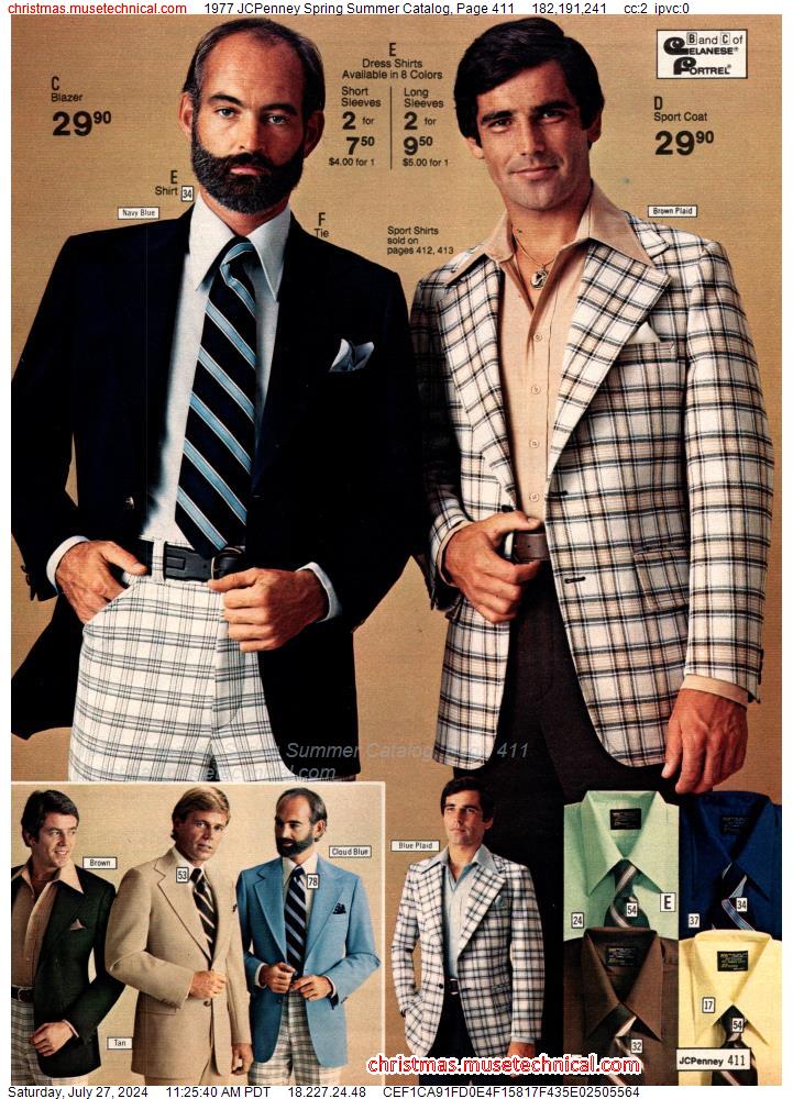 1977 JCPenney Spring Summer Catalog, Page 411