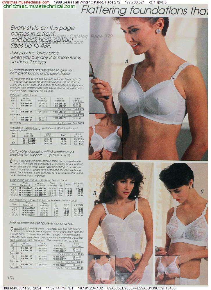 1988 Sears Fall Winter Catalog, Page 272