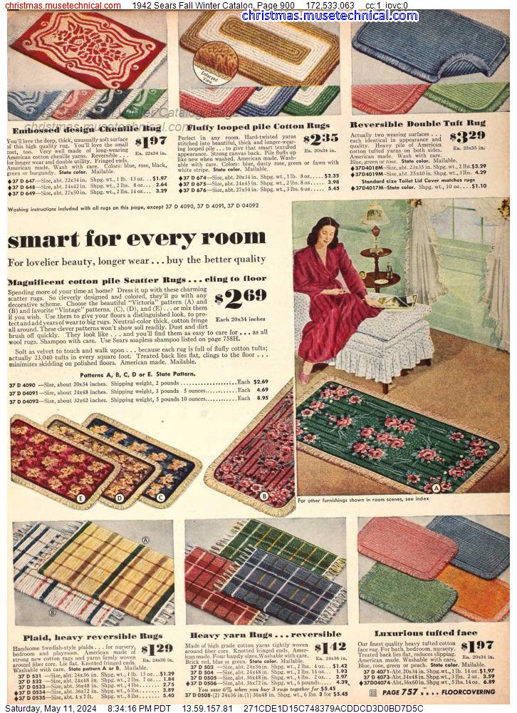 1942 Sears Fall Winter Catalog, Page 900