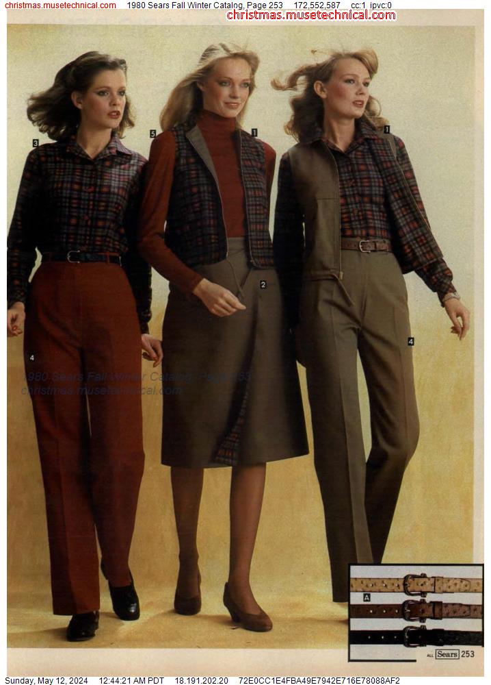 1980 Sears Fall Winter Catalog, Page 253