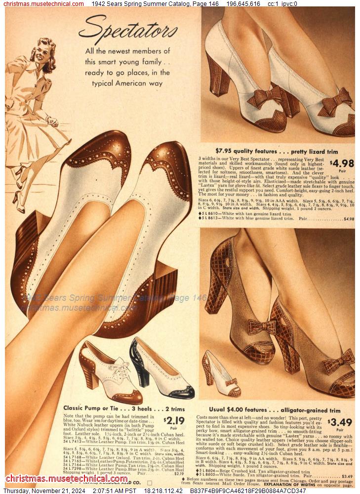 1942 Sears Spring Summer Catalog, Page 146