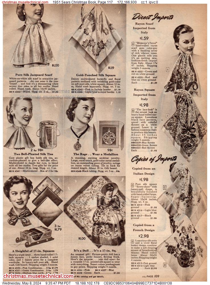 1951 Sears Christmas Book, Page 117