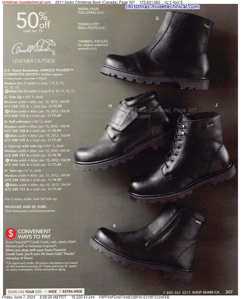 2011 Sears Christmas Book (Canada), Page 307