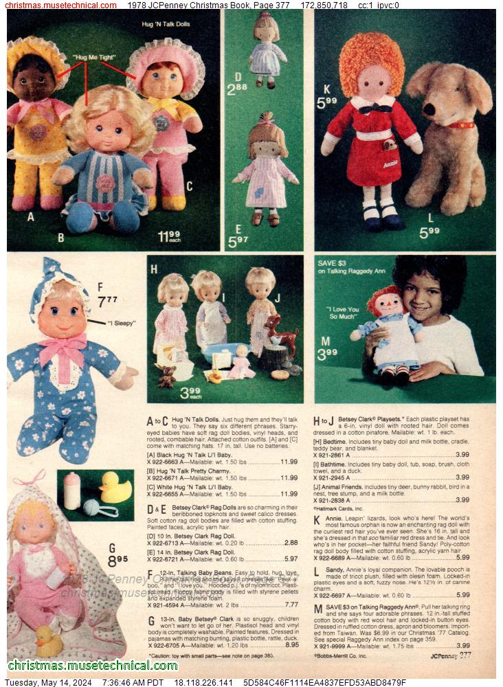1978 JCPenney Christmas Book, Page 377