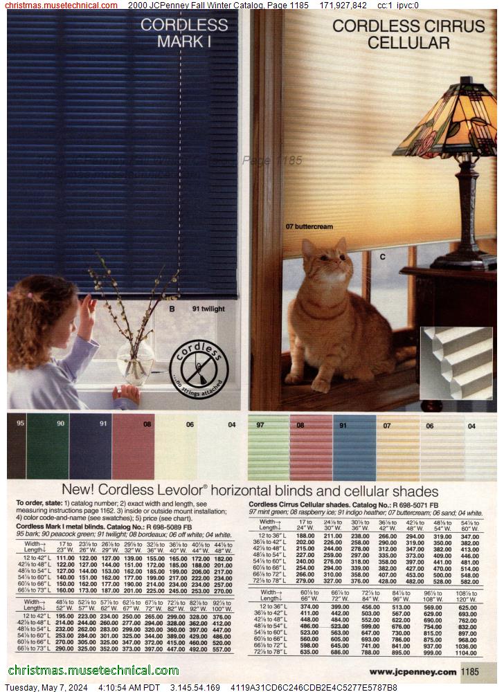 2000 JCPenney Fall Winter Catalog, Page 1185