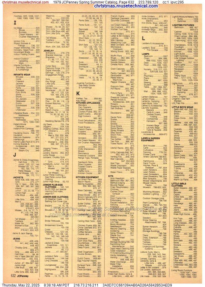 1979 JCPenney Spring Summer Catalog, Page 632