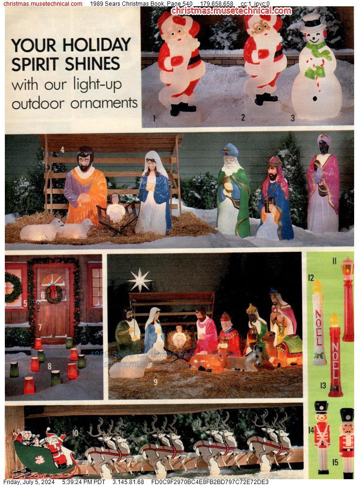 1989 Sears Christmas Book, Page 540