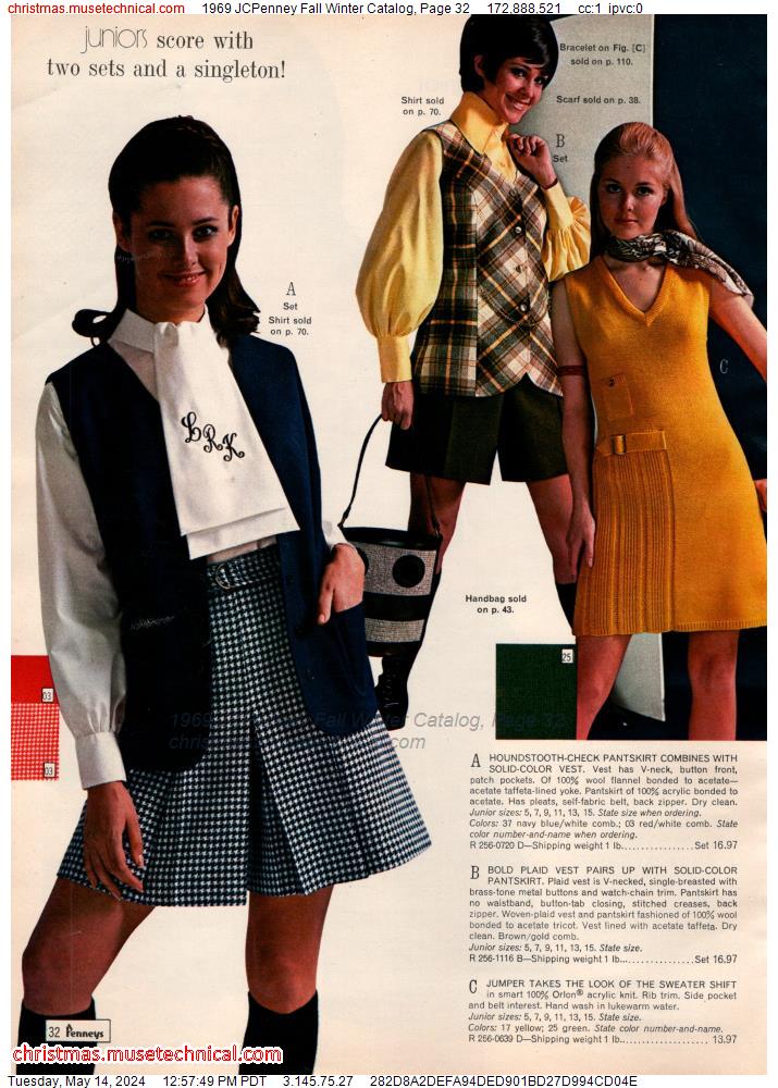 1969 JCPenney Fall Winter Catalog, Page 32