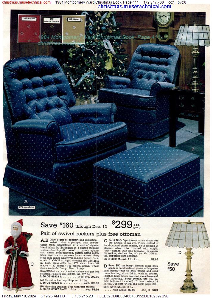 1984 Montgomery Ward Christmas Book, Page 411