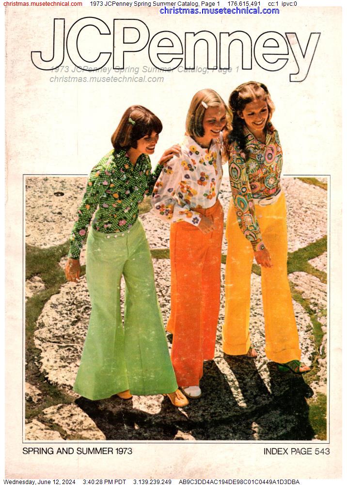 1973 JCPenney Spring Summer Catalog, Page 1
