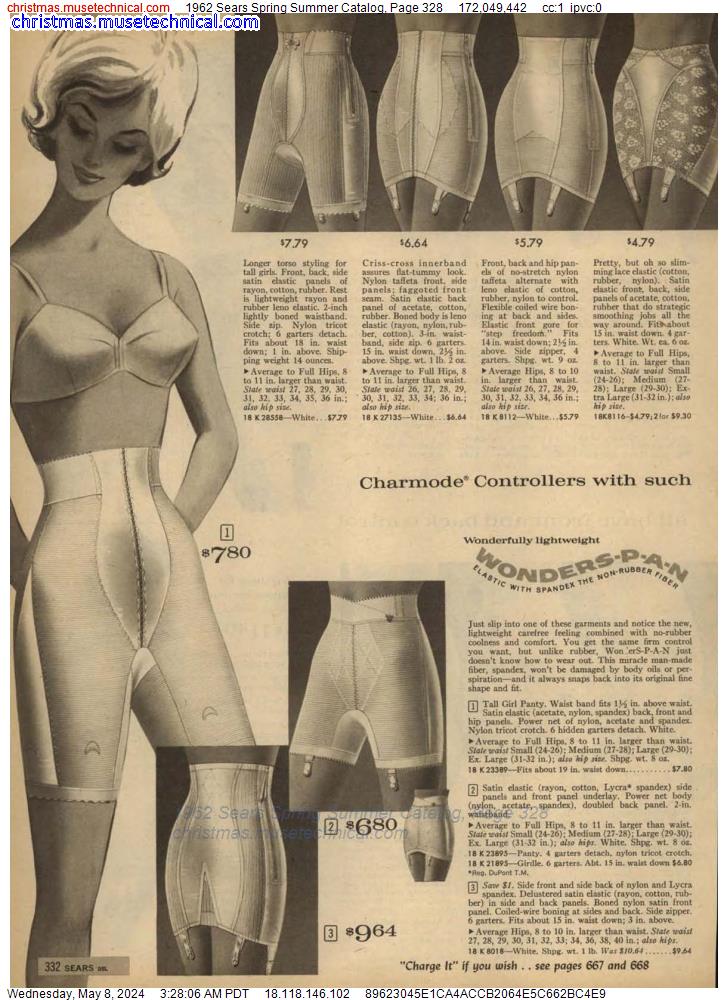1962 Sears Spring Summer Catalog, Page 328