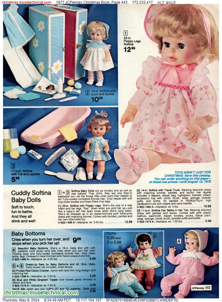 1977 JCPenney Christmas Book, Page 443