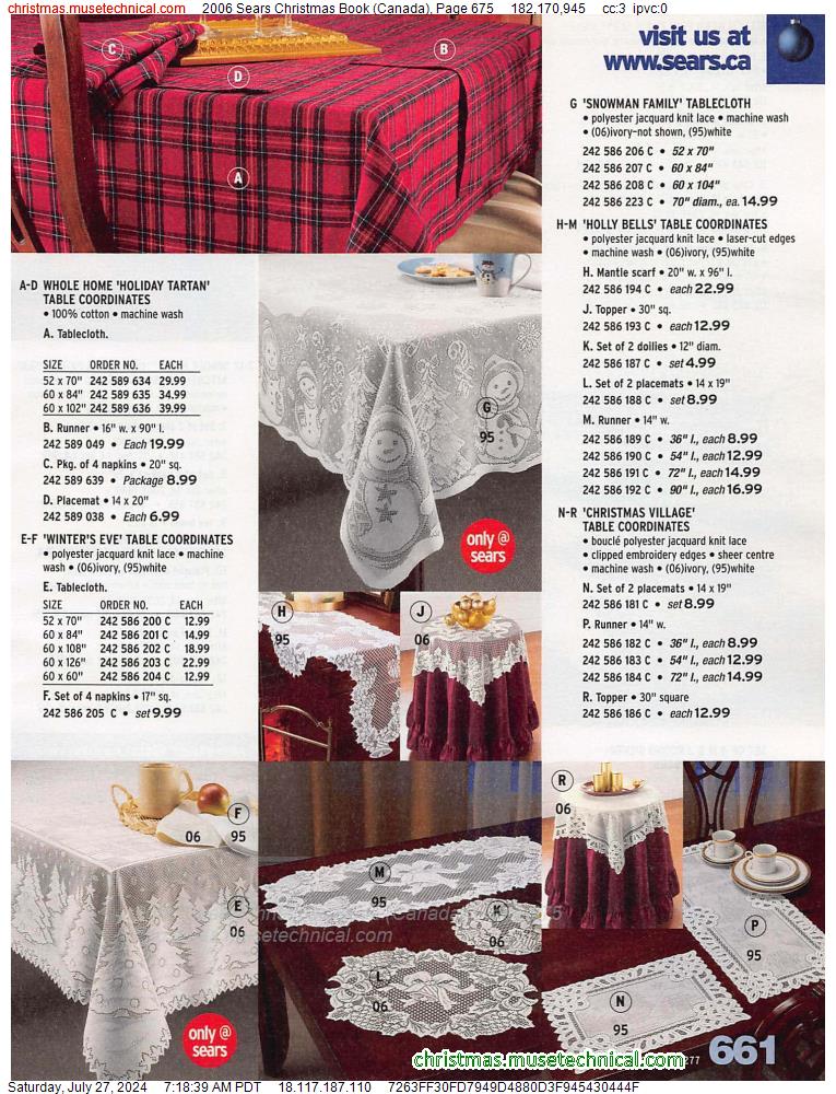 2006 Sears Christmas Book (Canada), Page 675