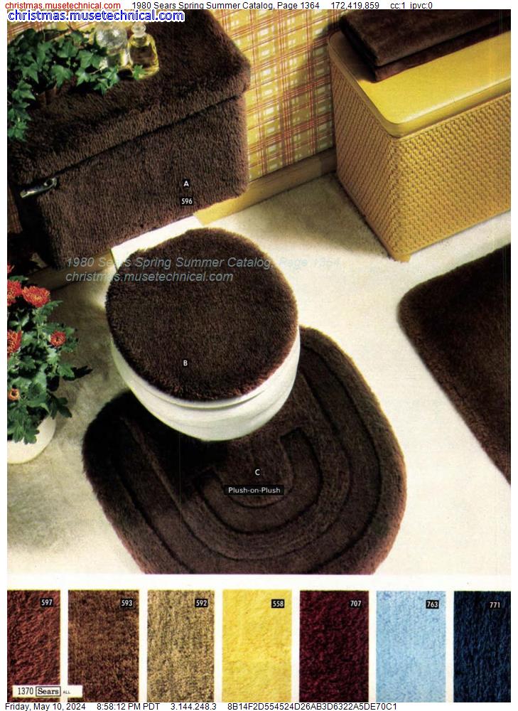 1980 Sears Spring Summer Catalog, Page 1364