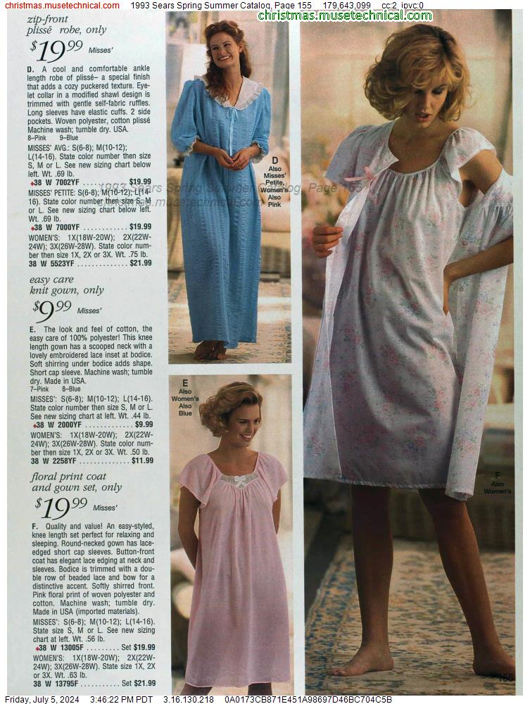 1993 Sears Spring Summer Catalog, Page 155