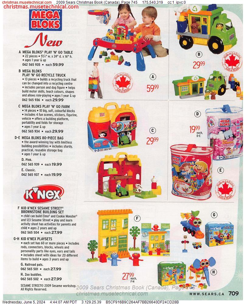2009 Sears Christmas Book (Canada), Page 745