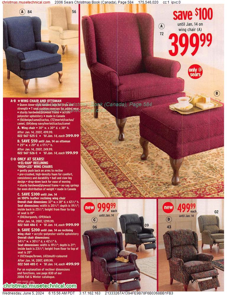 2006 Sears Christmas Book (Canada), Page 584