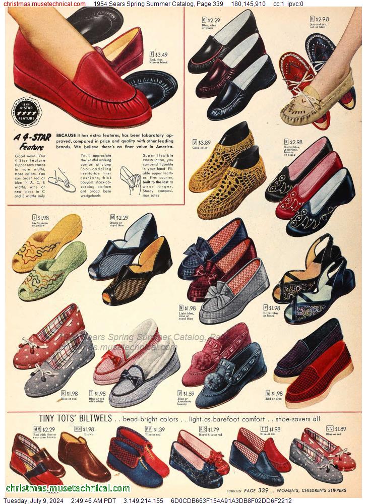 1954 Sears Spring Summer Catalog, Page 339