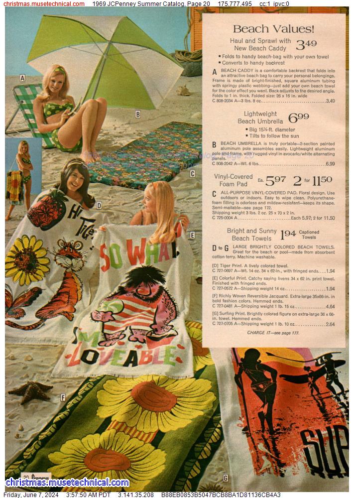 1969 JCPenney Summer Catalog, Page 20