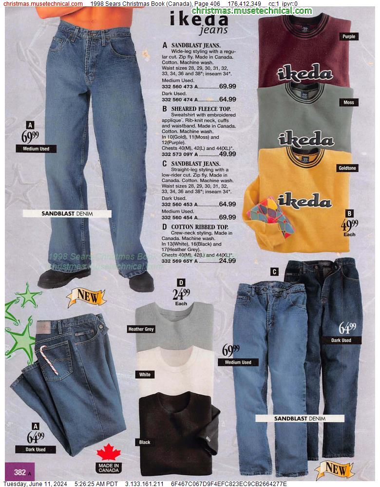 1998 Sears Christmas Book (Canada), Page 406