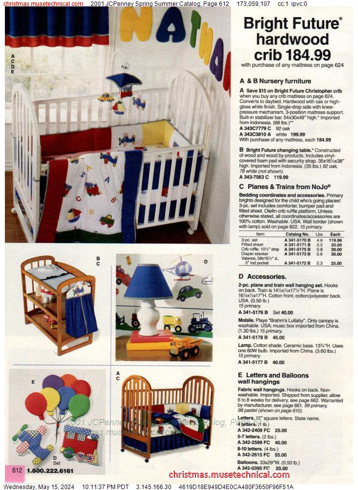 2001 JCPenney Spring Summer Catalog, Page 612