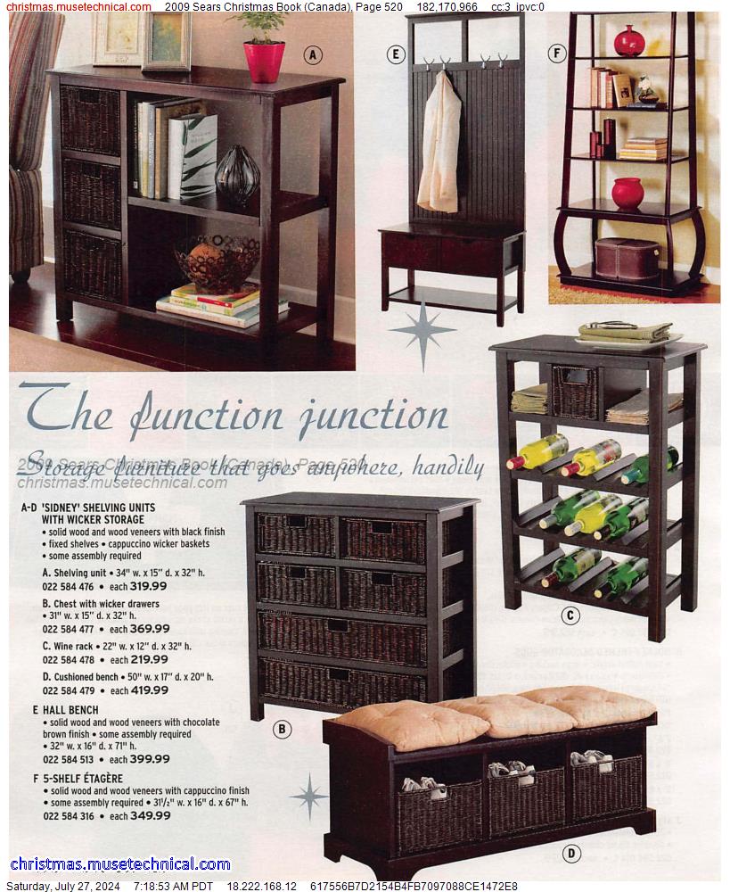 2009 Sears Christmas Book (Canada), Page 520