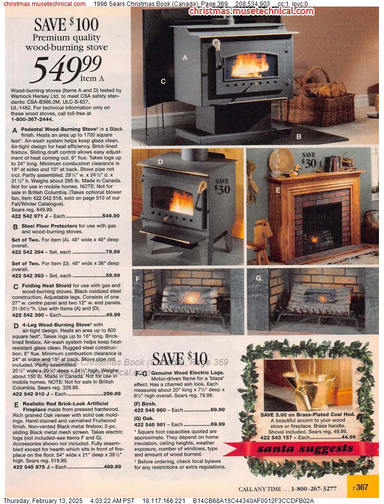 1996 Sears Christmas Book (Canada), Page 369