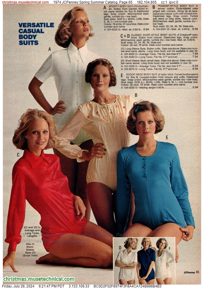 1974 JCPenney Spring Summer Catalog, Page 65