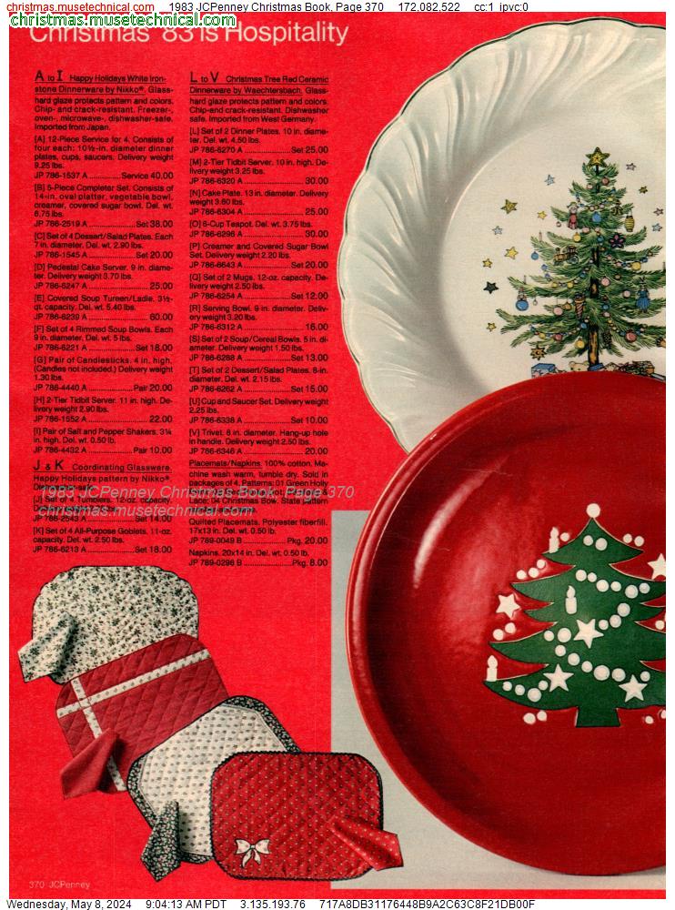 1983 JCPenney Christmas Book, Page 370