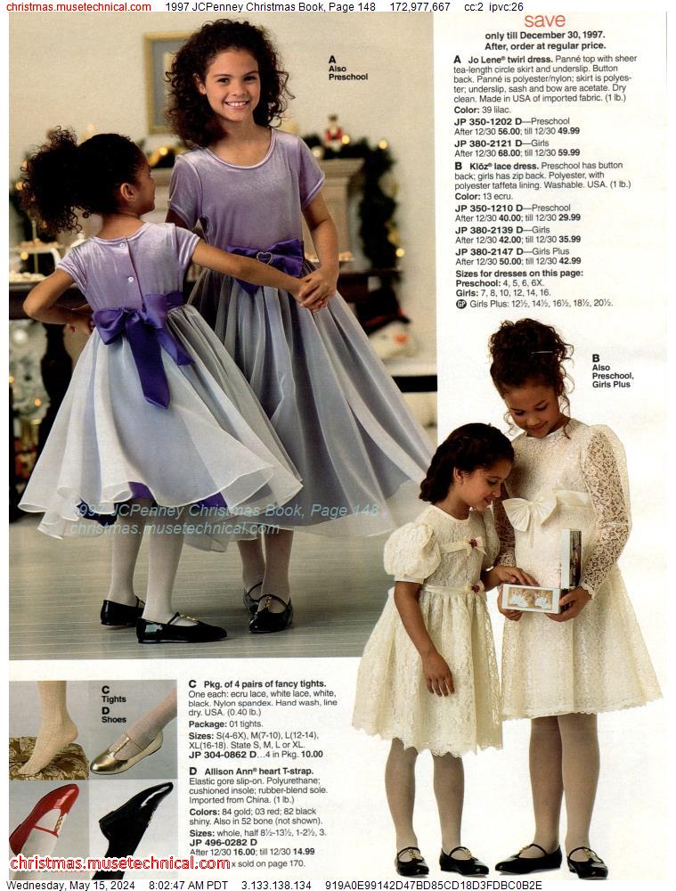 1997 JCPenney Christmas Book, Page 148