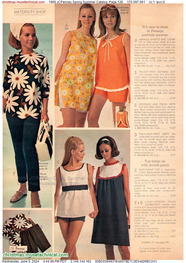 1969 JCPenney Spring Summer Catalog, Page 136