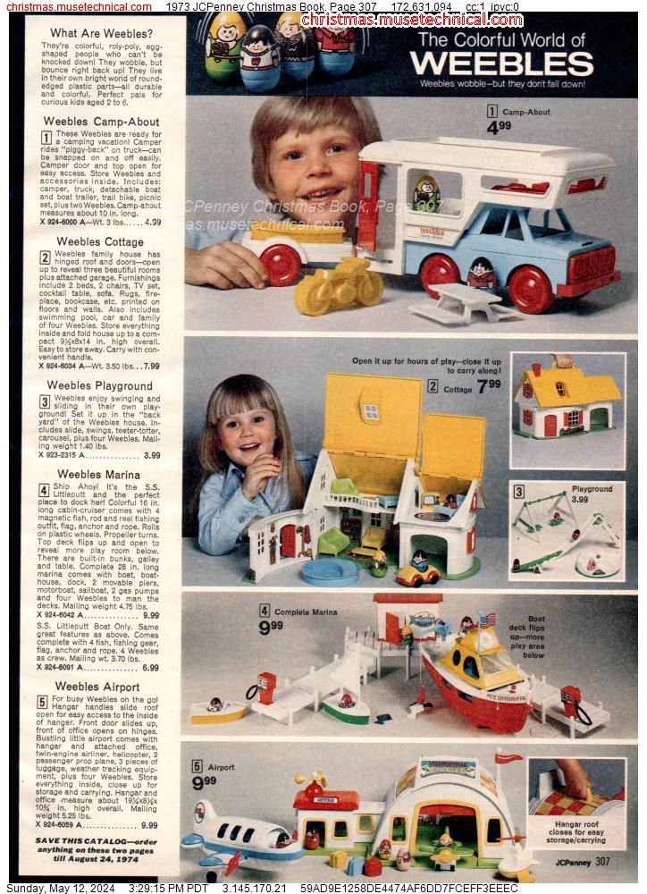 1973 JCPenney Christmas Book, Page 307