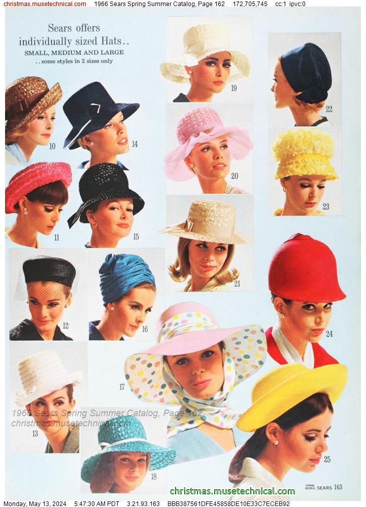 1966 Sears Spring Summer Catalog, Page 162