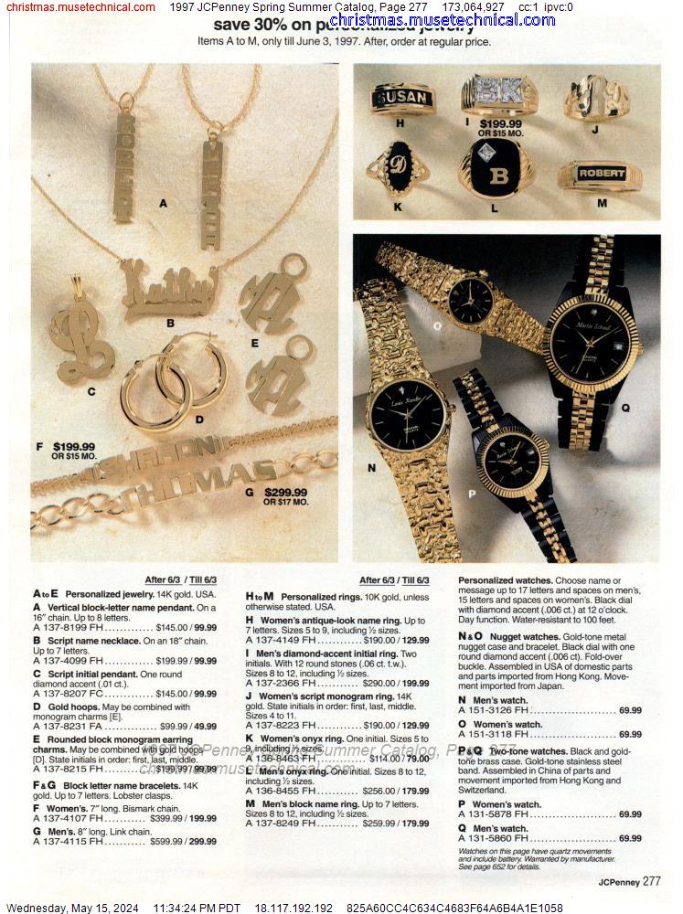1997 JCPenney Spring Summer Catalog, Page 277