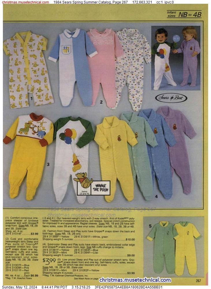 1984 Sears Spring Summer Catalog, Page 267