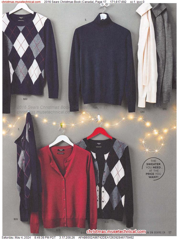 2016 Sears Christmas Book (Canada), Page 17
