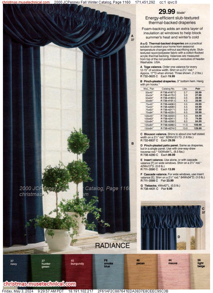 2000 JCPenney Fall Winter Catalog, Page 1160