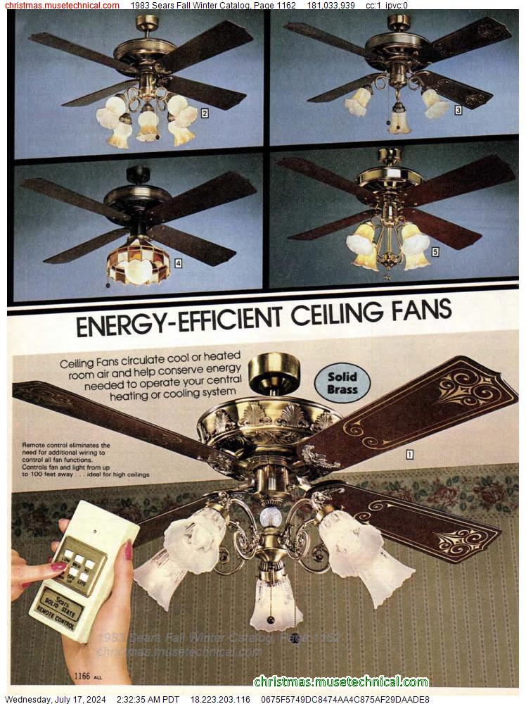 1983 Sears Fall Winter Catalog, Page 1162