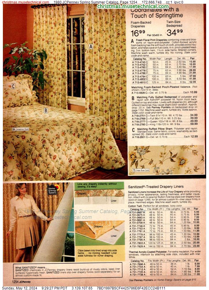 1980 JCPenney Spring Summer Catalog, Page 1254