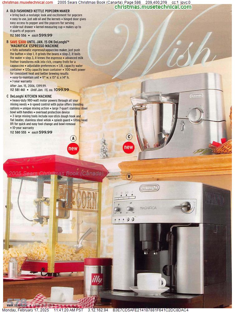 2005 Sears Christmas Book (Canada), Page 586