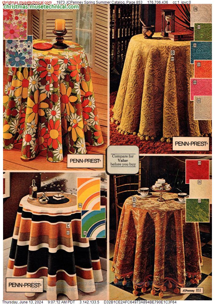 1973 JCPenney Spring Summer Catalog, Page 853