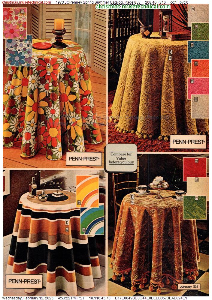 1973 JCPenney Spring Summer Catalog, Page 853