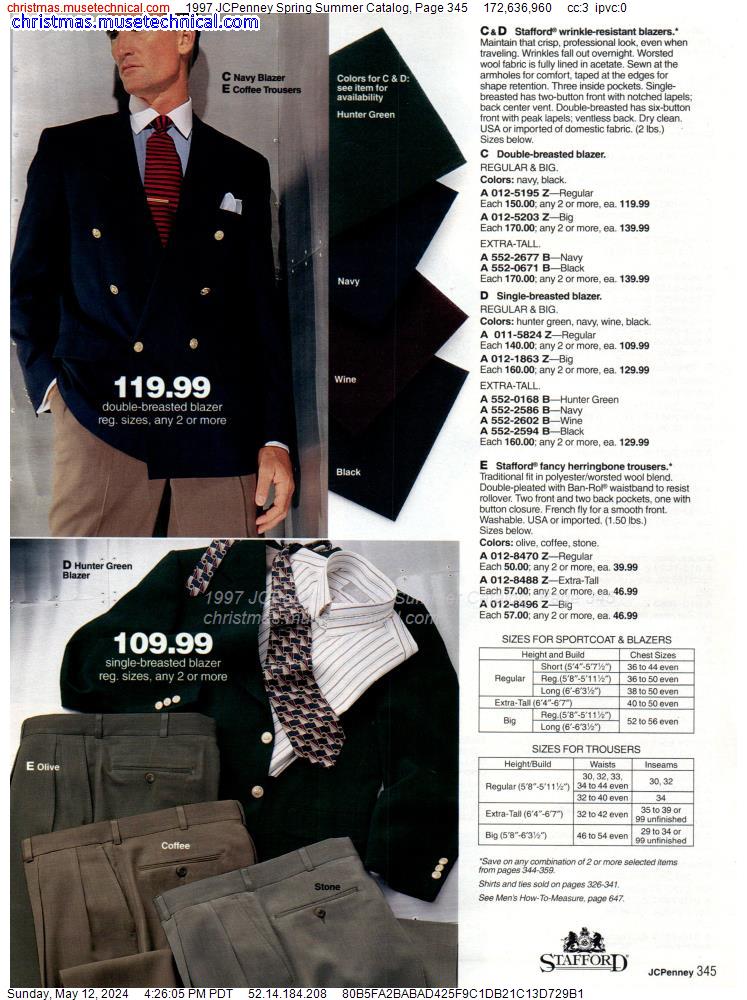1997 JCPenney Spring Summer Catalog, Page 345