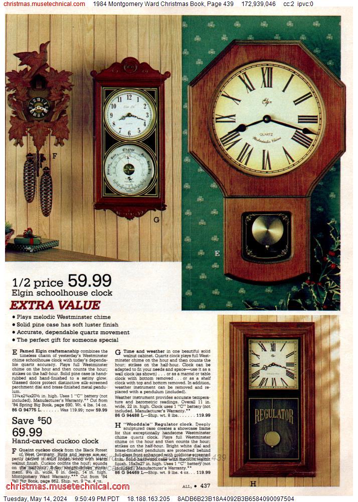1984 Montgomery Ward Christmas Book, Page 439